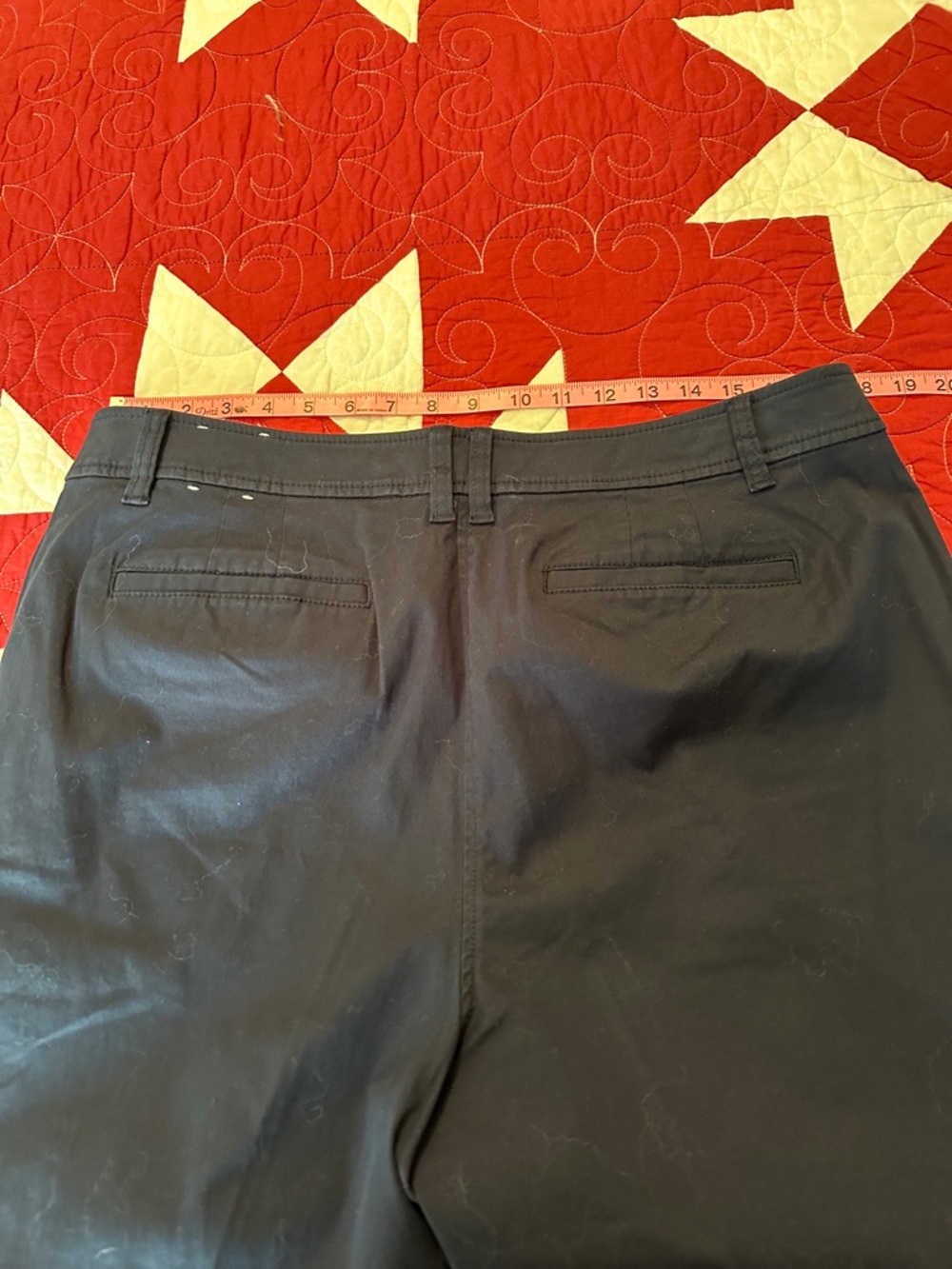 Talbots Navy Perfect Crop Pant - Picture 6 of 8